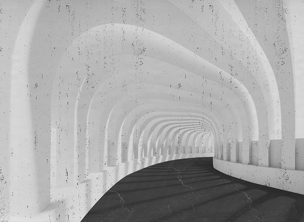 Designwalls 2 - Endless Hallway digital print AS Creation Grey   DD123543