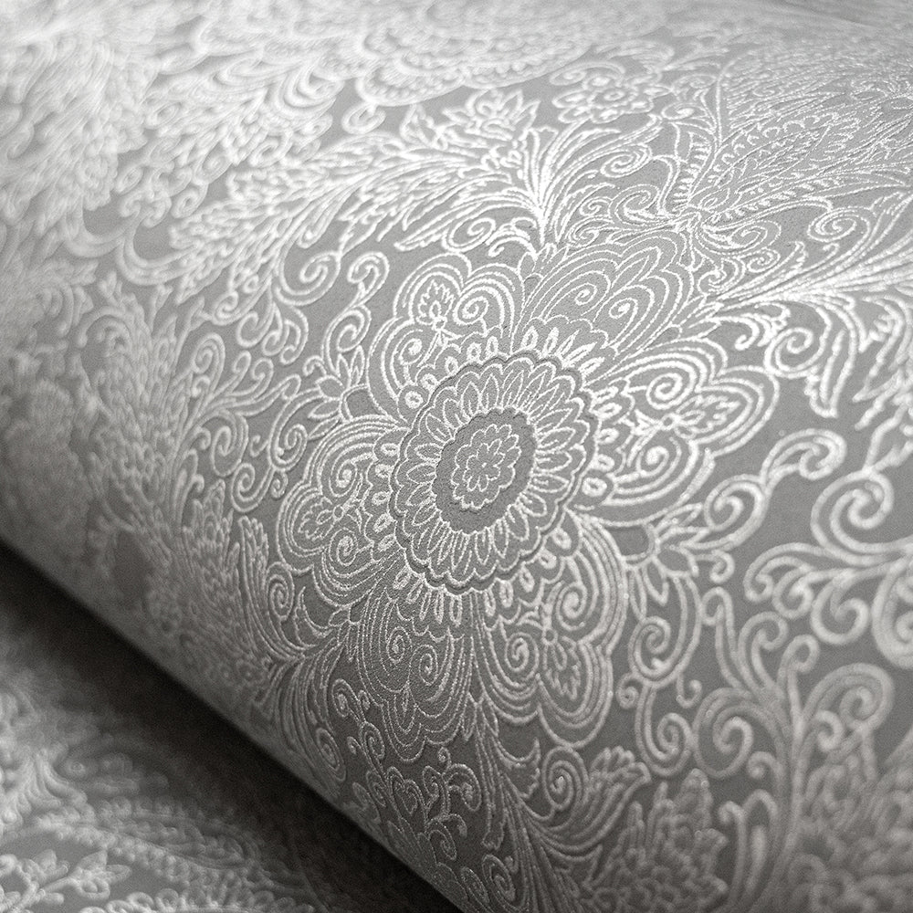 Precious - Brocade damask wallpaper Hohenberger    