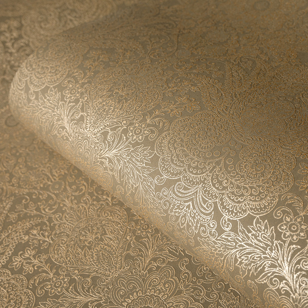 Precious - Brocade damask wallpaper Hohenberger    