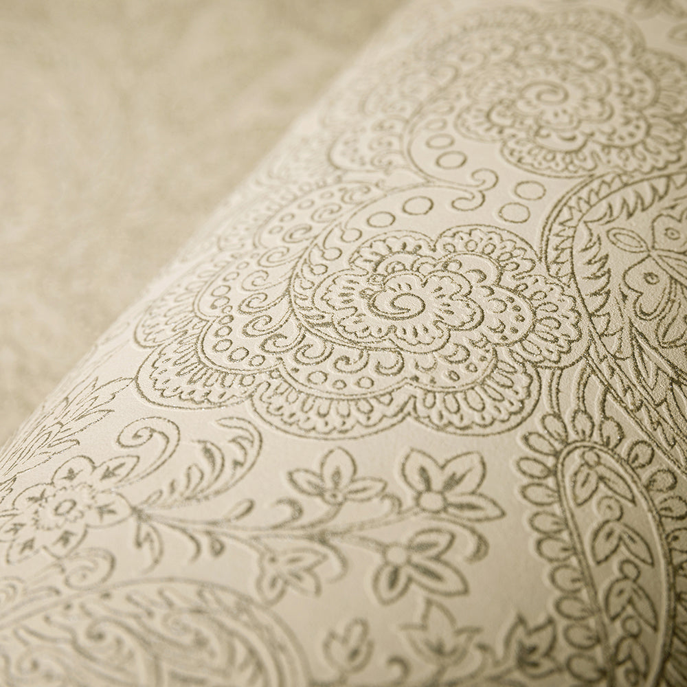 Precious - Brocade damask wallpaper Hohenberger    