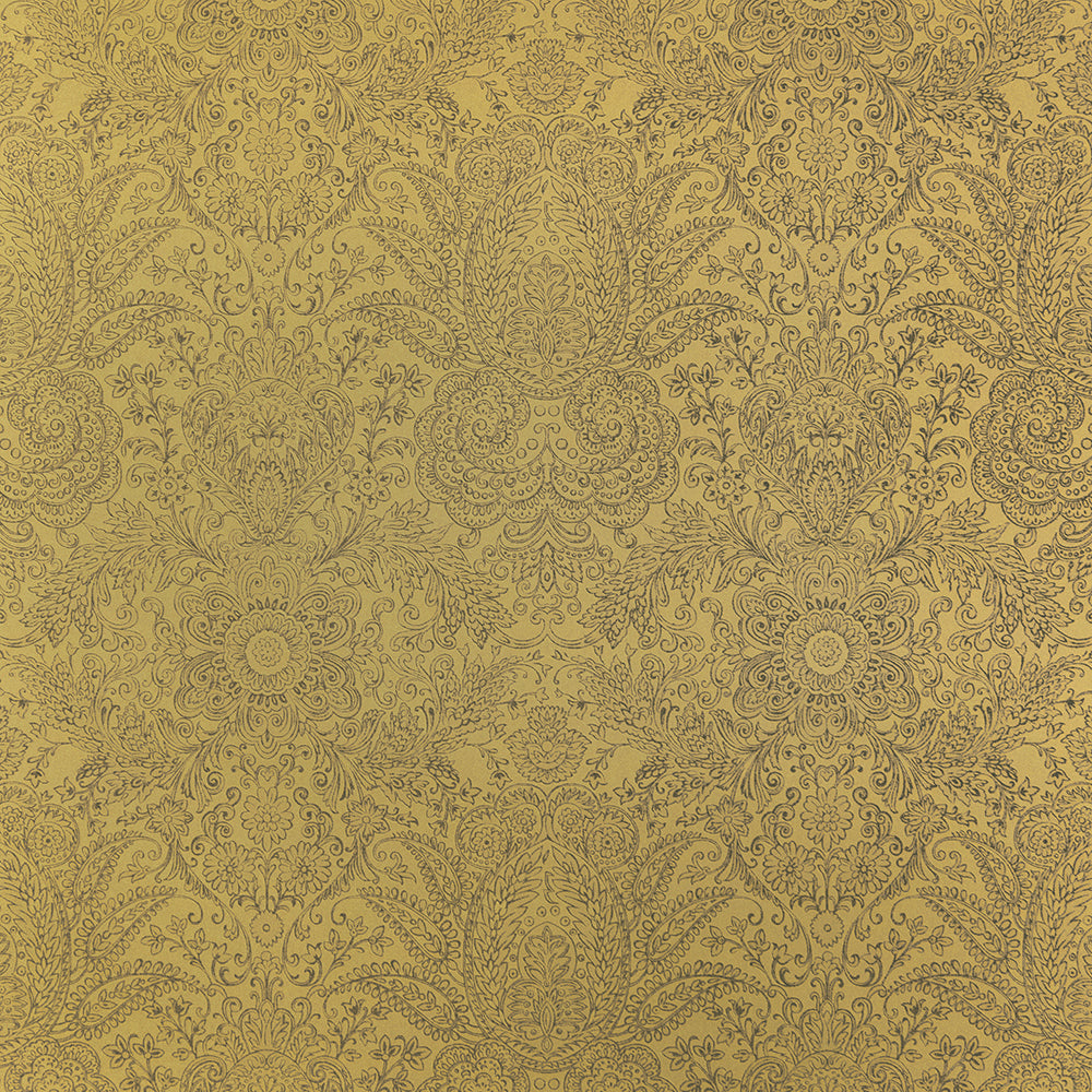 Precious - Brocade damask wallpaper Hohenberger Roll Antique Gold  65188-HTM