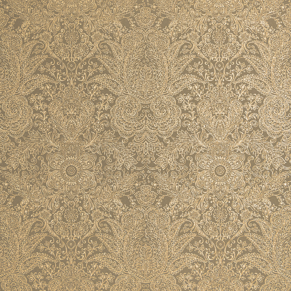 Precious - Brocade damask wallpaper Hohenberger Roll Brown  65190-HTM